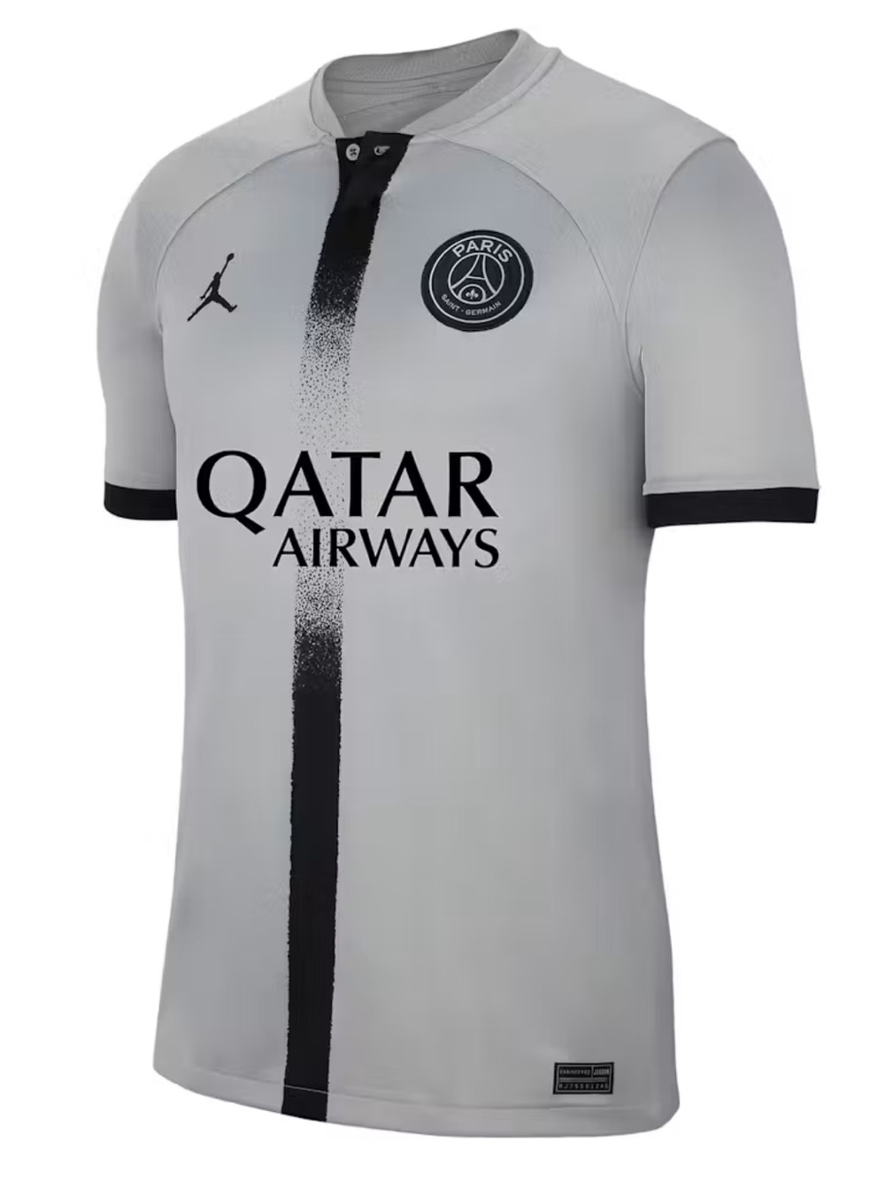 Nike Jordan x Paris Saint-Germain Grey Short-Sleeve kids Jersey